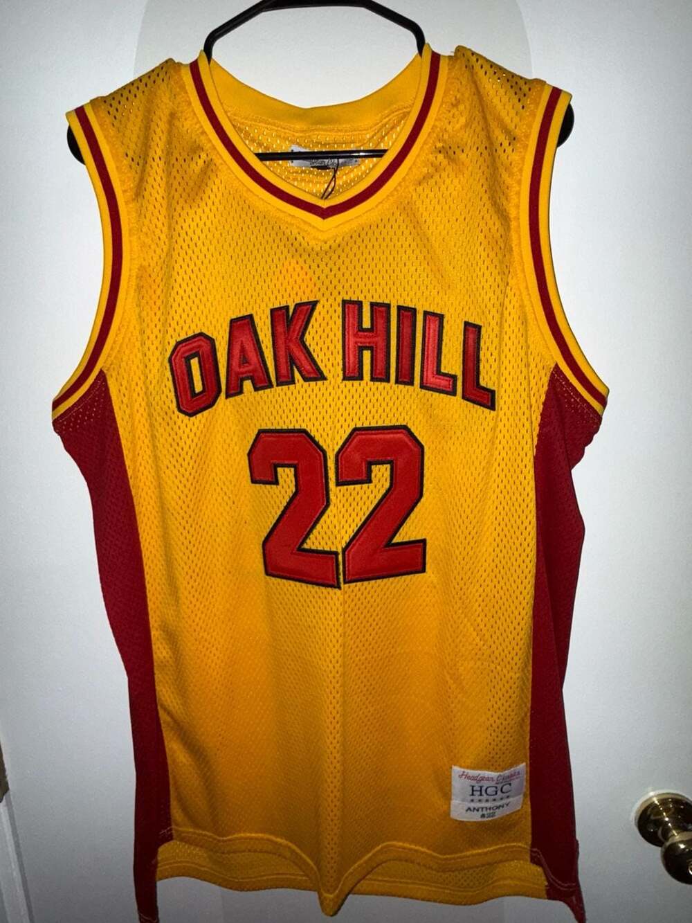 Headgear Classics Carmelo Anthony Oak Hill Academy High School Basketball Jersey